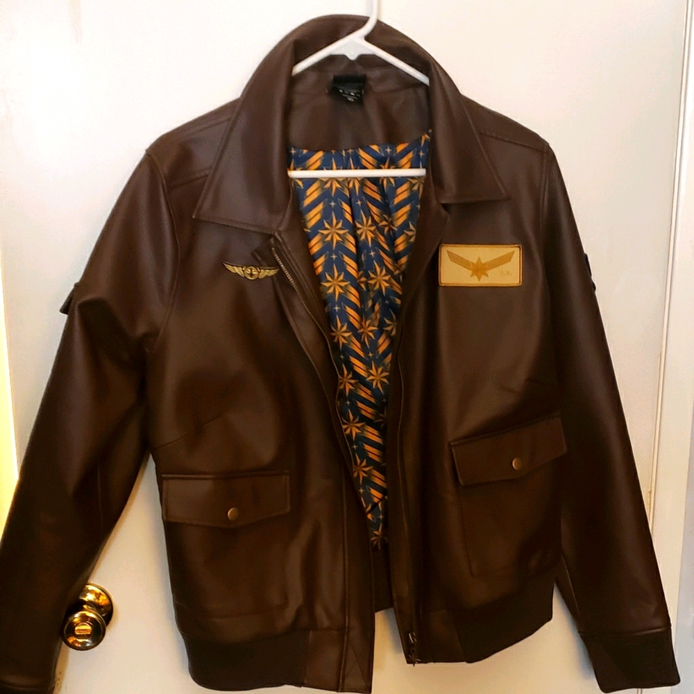 Her Universe Captain Marvel Leather Jacket